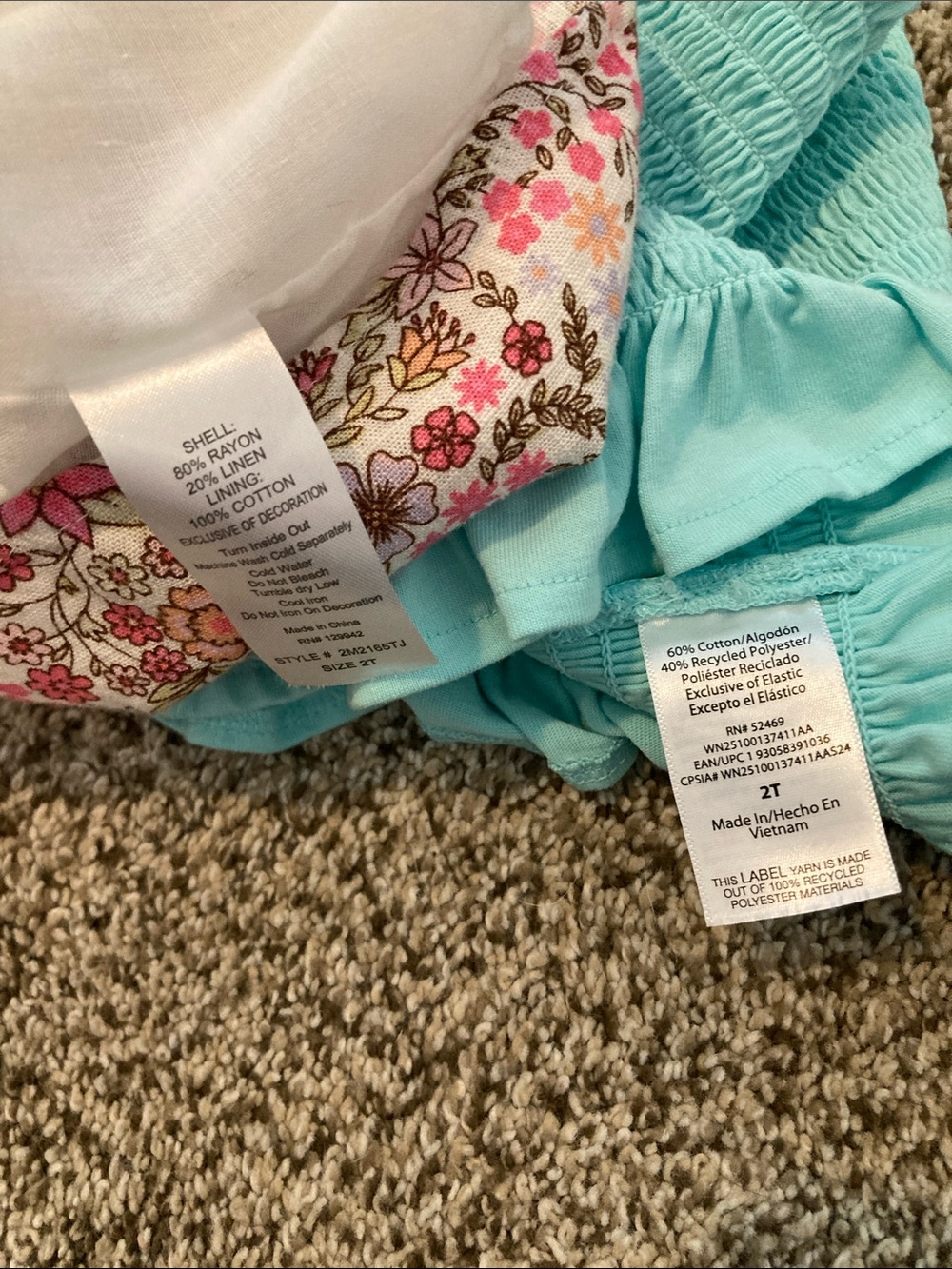 Smocked Ruffle Tank Top - Picture 6 of 6